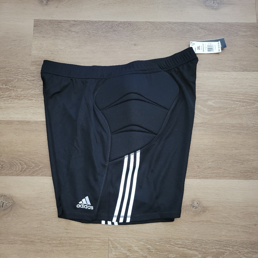 Adidas Men’s Black Padded Compression Shorts